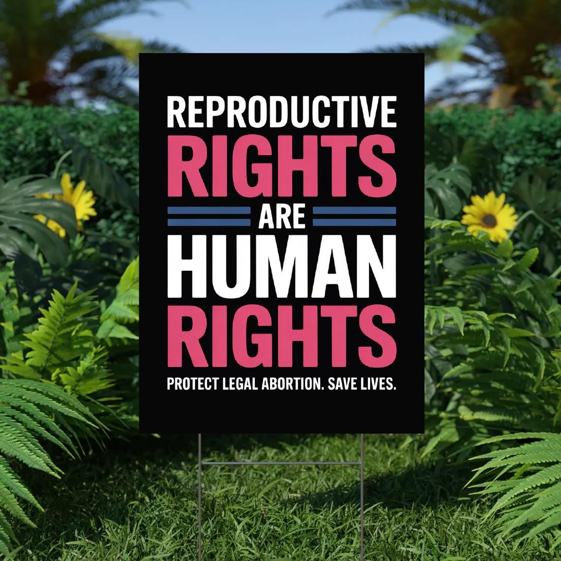 Reproductive Rights Protest Poster, Uterus Fist Feminist Art, Anti ...