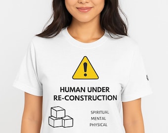 Transformation Statement T-Shirt, Self-Improvement Tee, Personal Growth Top, Motivational Apparel, Mind Body Soul Shirt