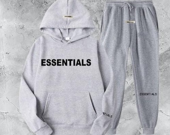 Essentials Couple Set Hoodie For Men And Women tracksuit , gift for him, gift for her , winter clothing, winter essentials