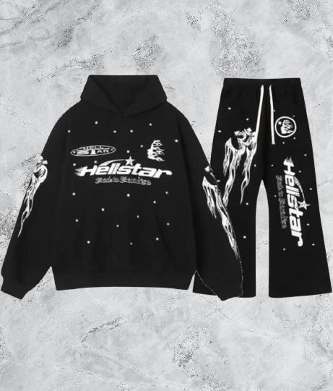 ヘルスター hellstar パーカー スウェット sサイズ Hellstar ユニフォームロゴ スウェット パーカー☆入手困難