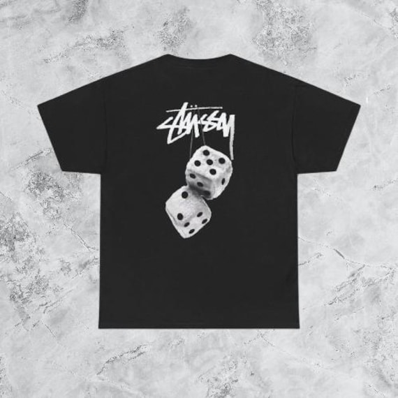 STUSSY　ステューシー　S/S22 DICE PATTERN SHIRT Stussy Dice Pattern Short Sleeve Shirt All-Over 22S s L Used