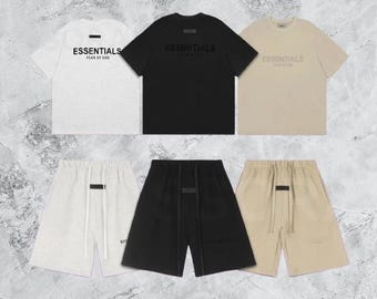 Fear of God ESSENTIALS T-shirt and Shorts Set: Unisex