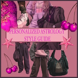 Personalized Full Birth Chart Style Board & PDF Tier 2 – Astrology Fashion Guide