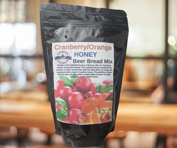 Cranberry Orange Honey Beer Bread Mix-