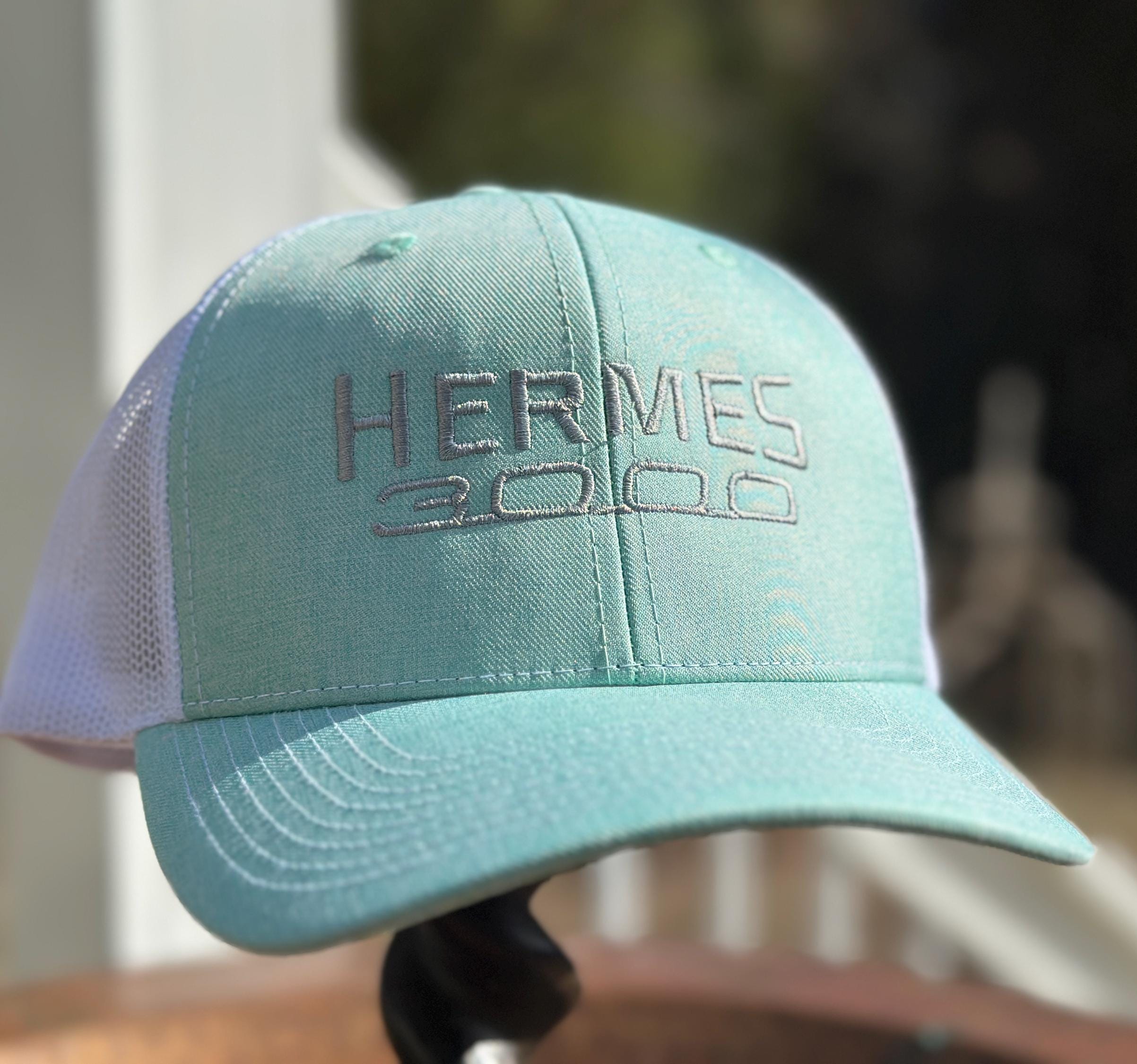 Hermes Cap Hat Blue 100% Silk 58 Medium Adjustable The Hermes Hat – Sky Blue – WHENTER RELIGION main image 4