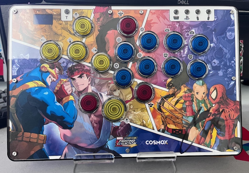 Capcom Control Panel Deviantart Haute42 - Cosmox U16 Marvel Vs Capcom Art, Ready to Print - Etsy