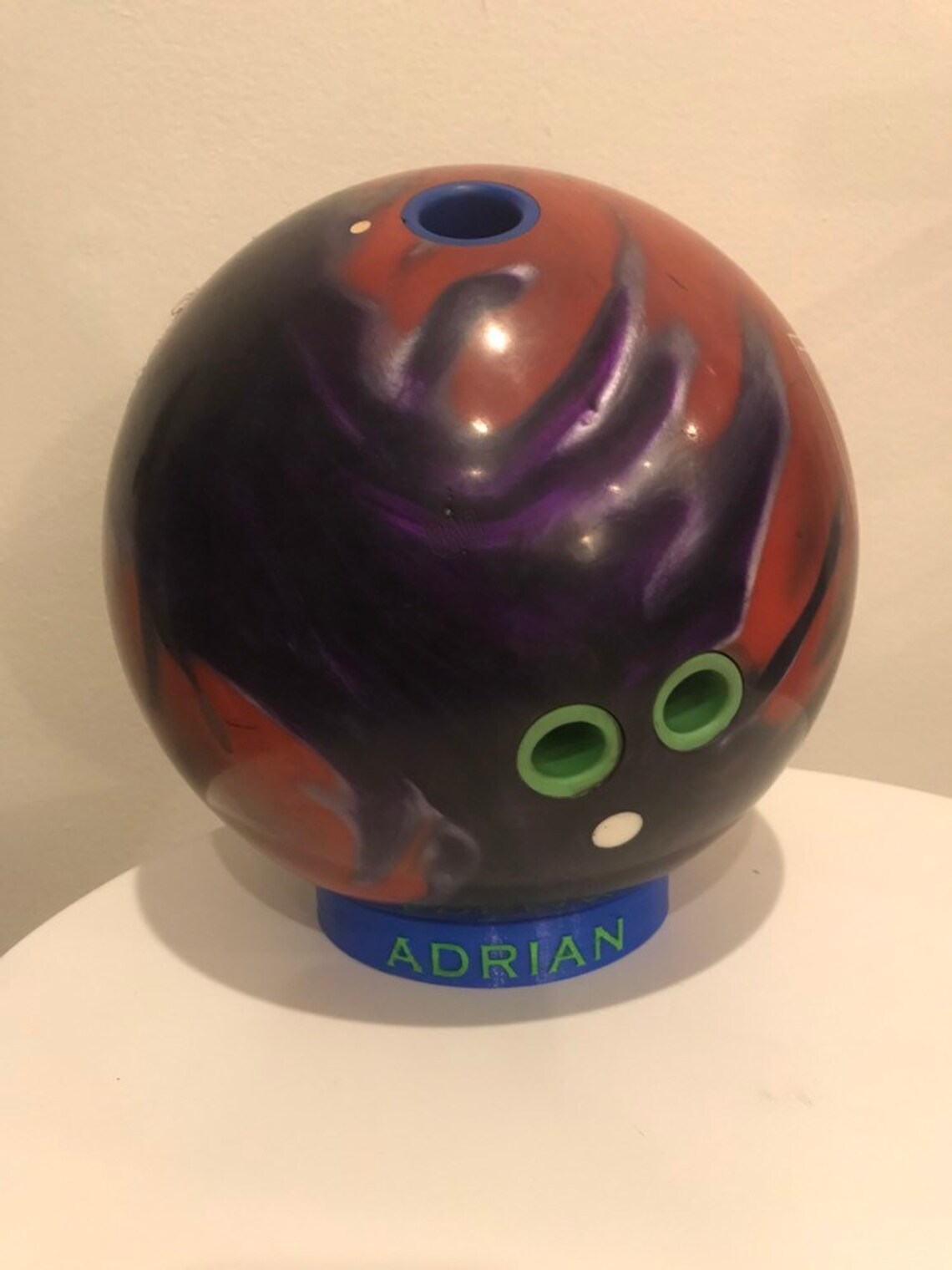 Personalized Bowling Ball Holder Cup Etsy