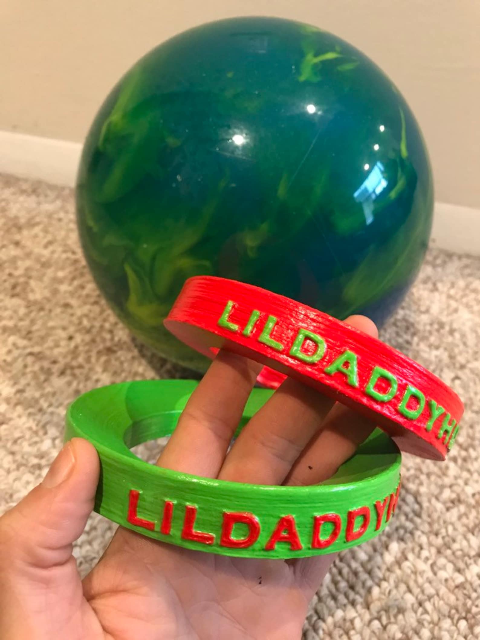 Personalized Bowling Ball Holder Cup Etsy