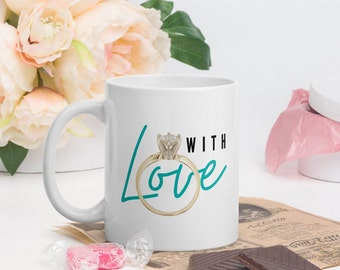 Romantic coffee mug | bridal shower gift | birthday gift | wedding proposal mug | miss to Mrs | bachelorette party gift | gift for her