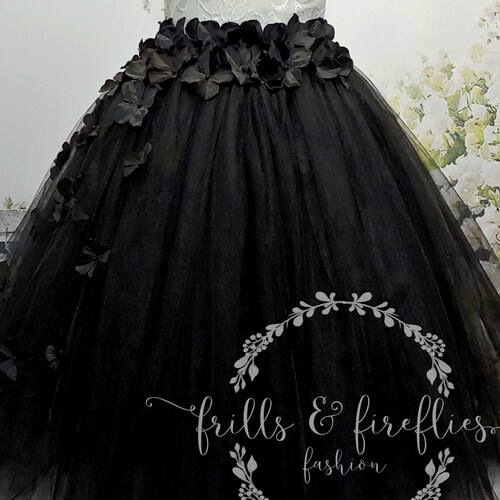 Black Tutu Skirt 30cm (Age 3-6)