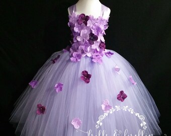 plum little girl dresses