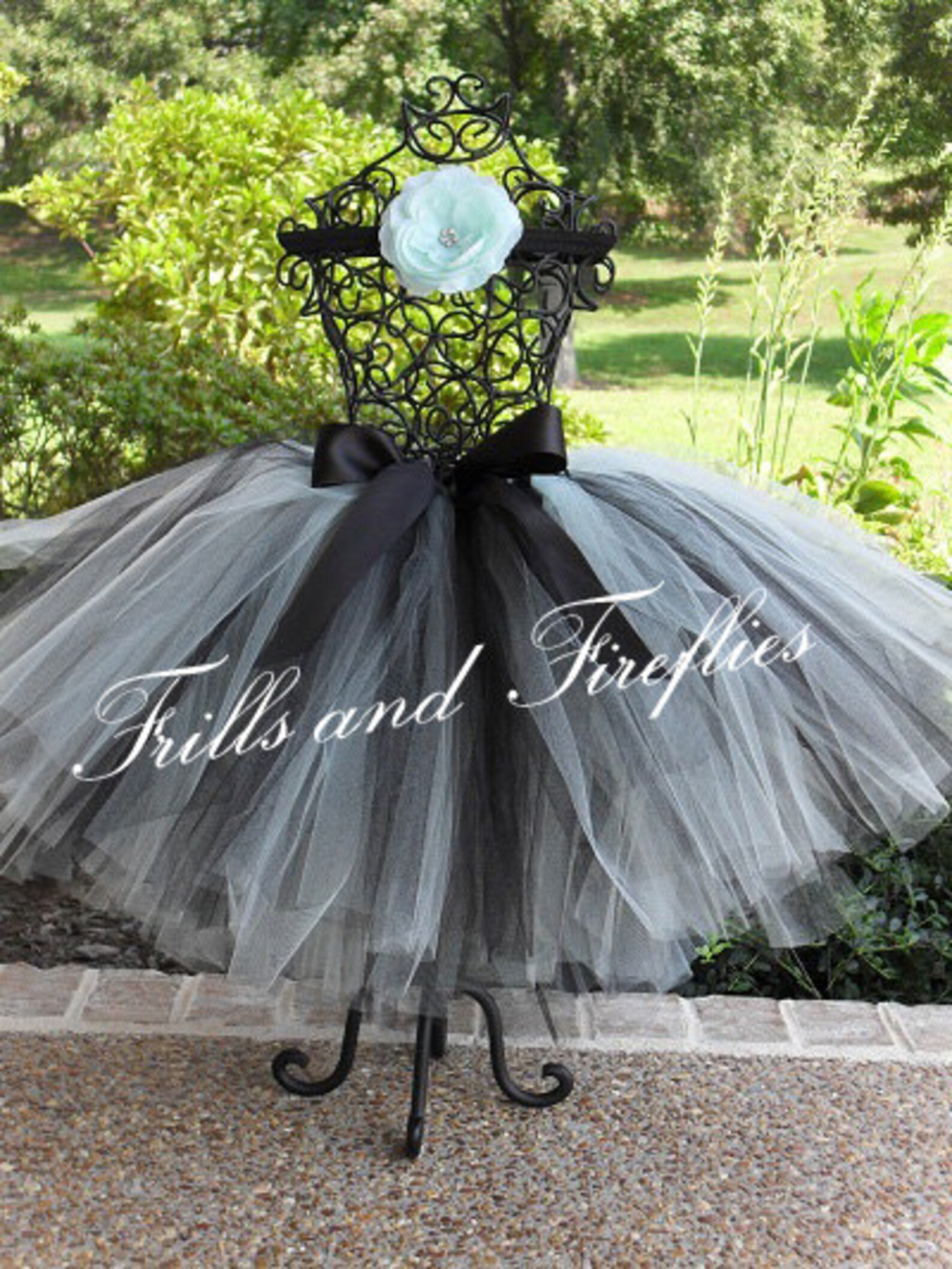 Black and White Tutu/tulle Skirt/costume/festival Etsy
