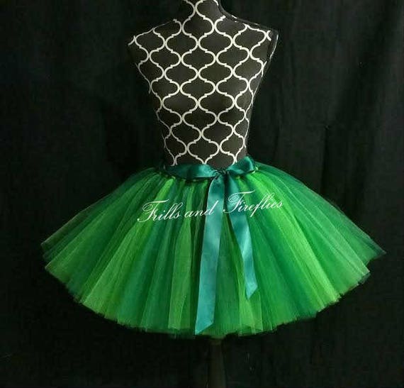 green tutu costume
