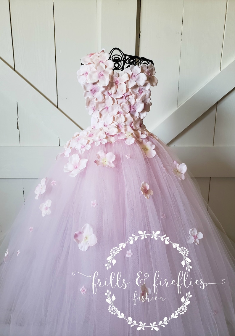 matalan petal flower girl dress