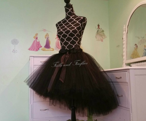 black high low tutu skirt