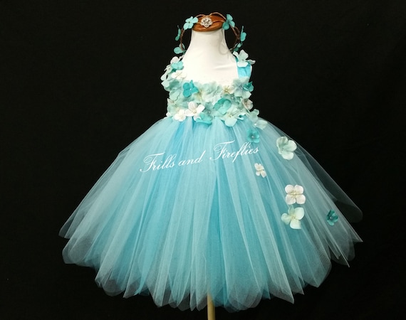 fairy flower girl dress