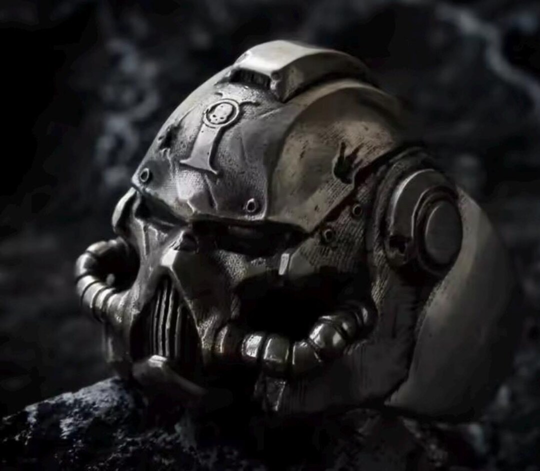 Space Marine Rings Warhammer Ring. Space Marine. Steel, Size - Etsy