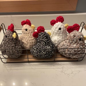 Crochet Chicken Plush