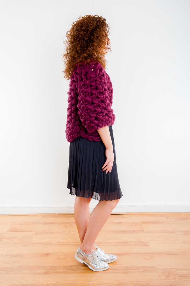 Knit Jacket Cardigan Luxury Chunky Knit Sweater Jacket Valentines