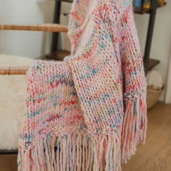 Carrie Blanket Shawl Merino Wool