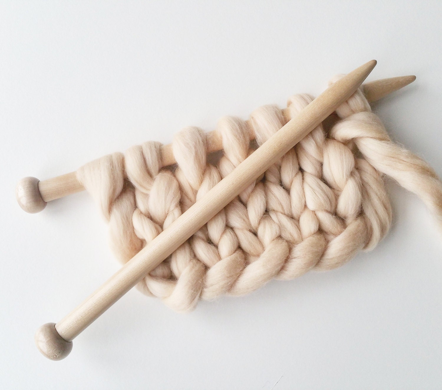 Knitting with 5-Foot-Long Needles