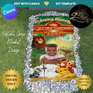 Gedenkdecke, Trauerdecke, digital, Beerdigung Poster, bearbeitbar, In Erinnerung, Gedenkstätte, Beerdigung, RIP, Grabmarke, Nach Hause gehen, Gedenkandenken