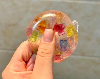 NIEUW! Handgemaakte 4 cm mini-pocket glanzende stressballencollectie — 'Soft Touch'-serie