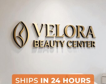 Business Sign, Custom Logo Sign, Custom Business Sign, Logo Sign, Business Logo Sign, Personalized Signs, Business Signs, Beauty Salon Sign