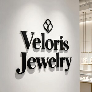 jewelry laser cut sign