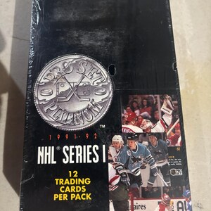 1991-92 Pro Set Platinum Hockey Series 1 Factory Sealed 36 Pack
