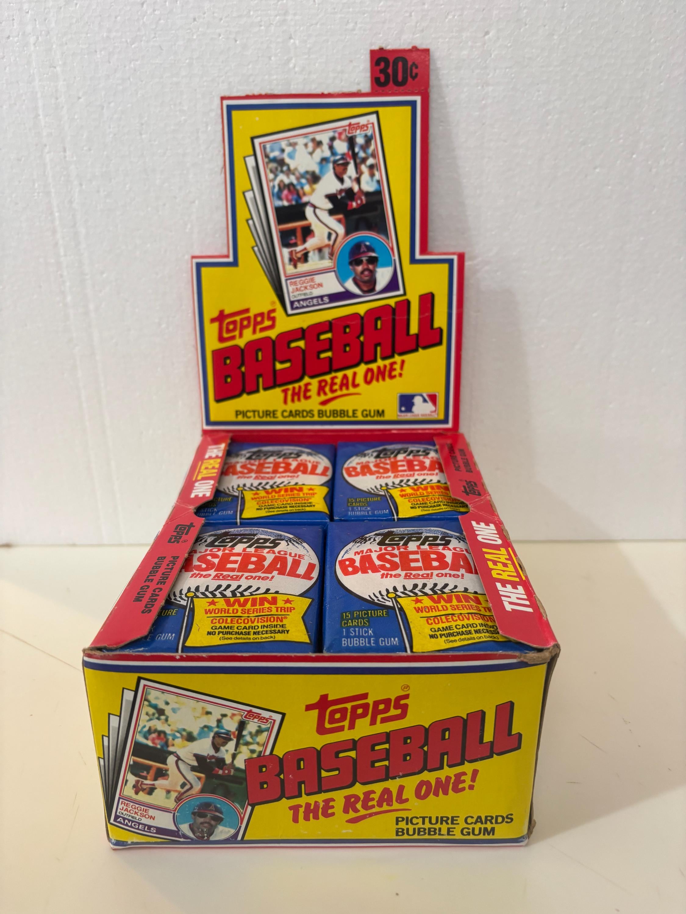 1983 Topps Baseball ONE Wax Pack Possible 15 Cards Boggs, GWYNN