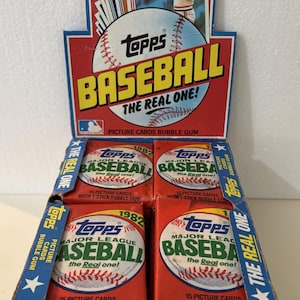 Confezione di cera Topps Baseball One del 1982, possibile Cal Ripkin Jr. (RC)