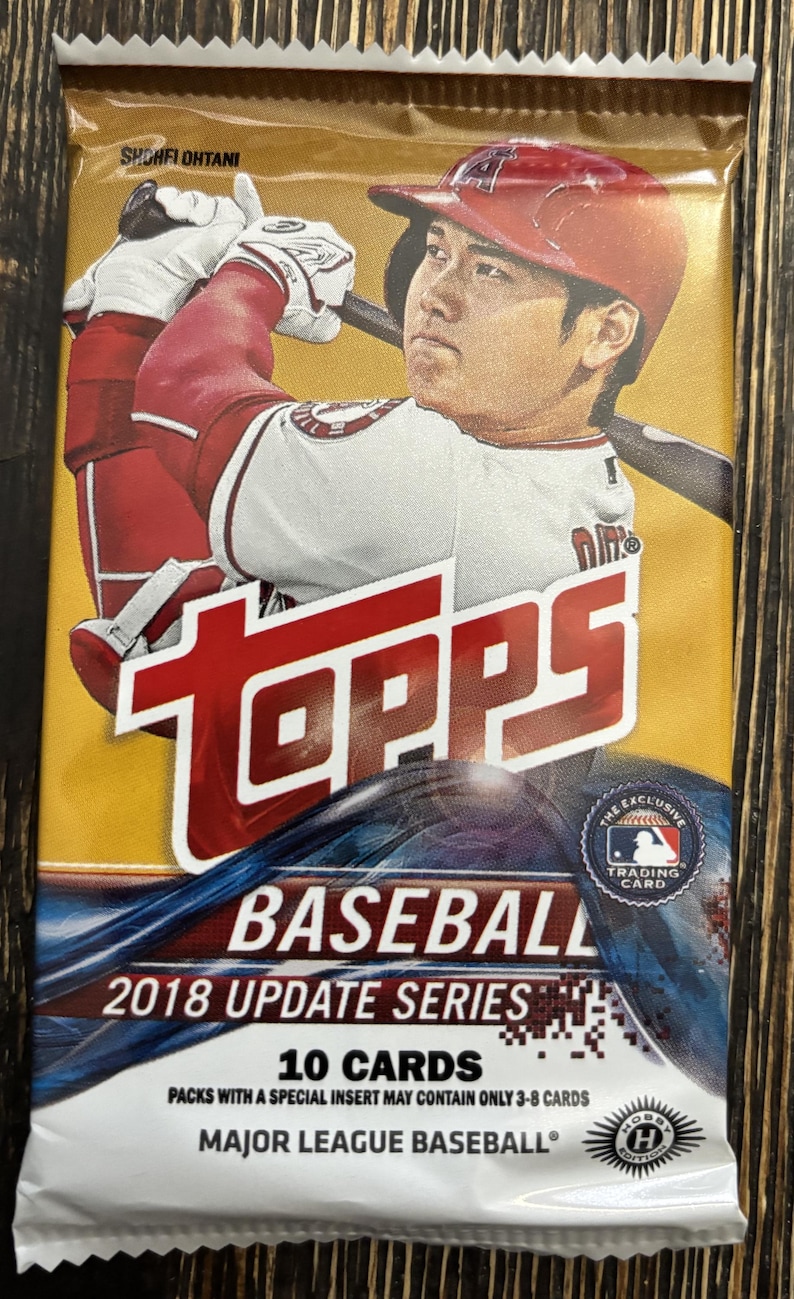 2018 Topps Update Series Baseball - 1 Fresh Pack From Hobby Box Factory ...