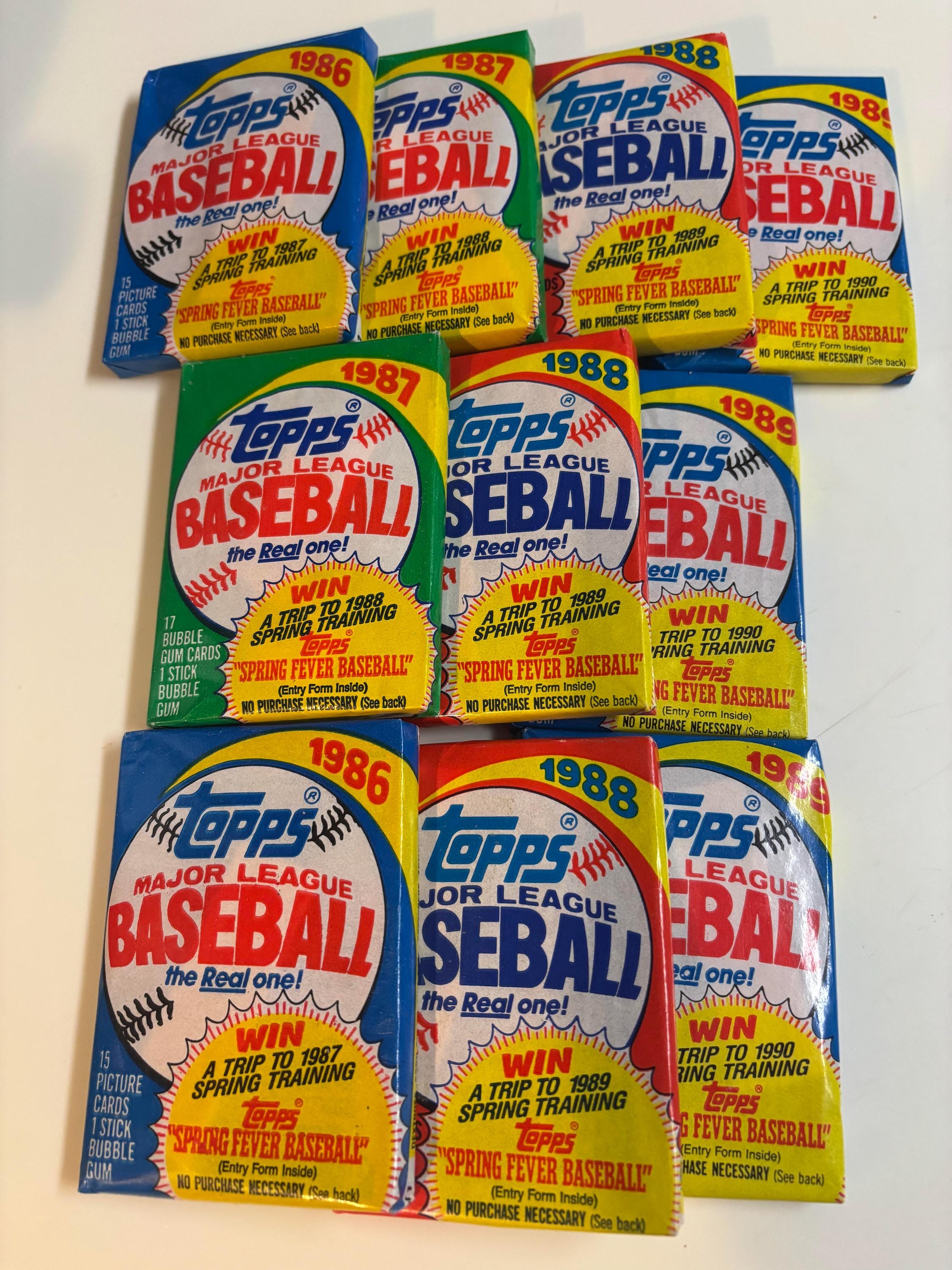 Unopened vintage baseball card box - Etsy 日本