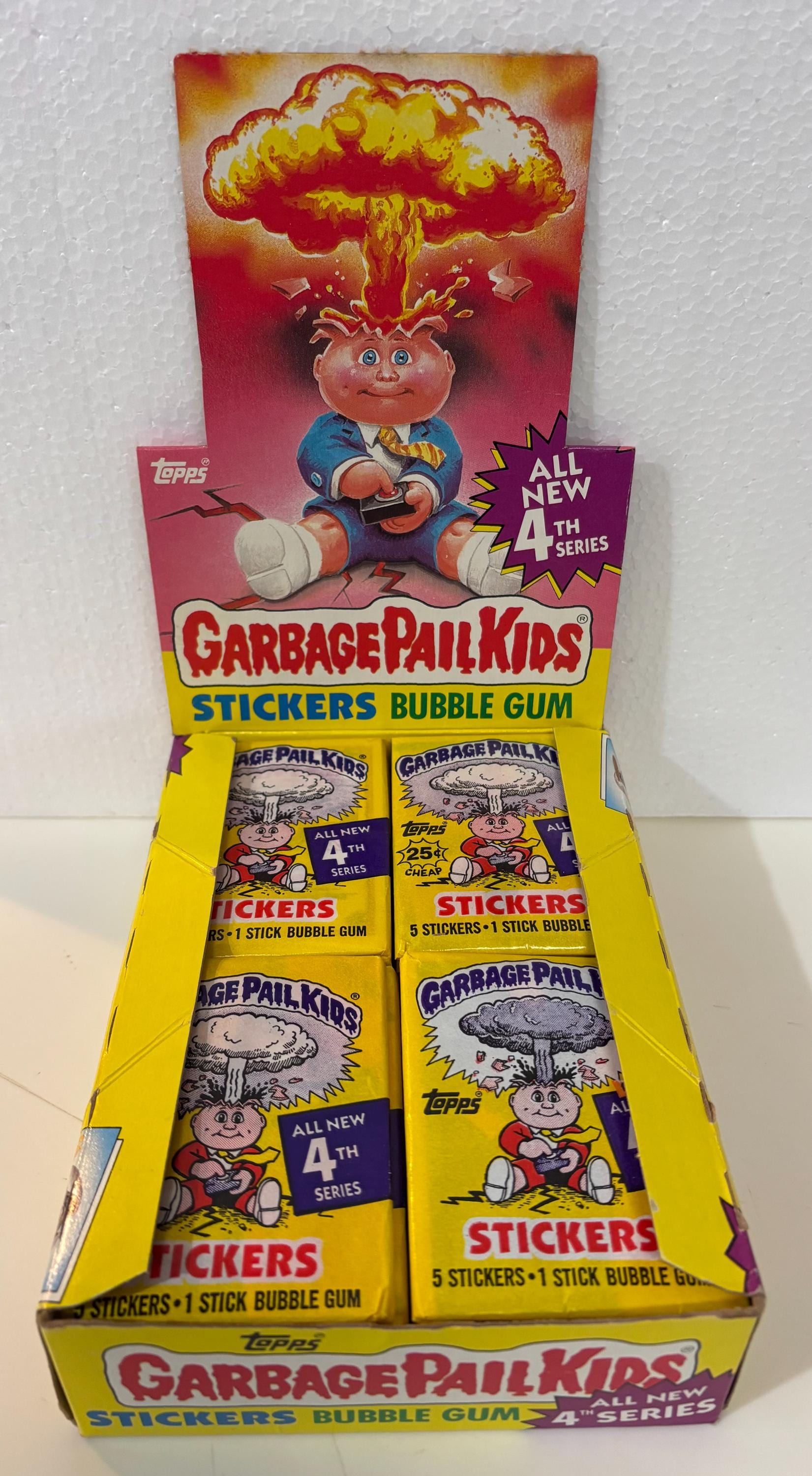 1986 Garbage Pail Kids Series 4 Sealed One Wax Pack: Original Topps GPK - Etsy 1986 Garbage Pail Kids Series 4 Sealed One Wax Pack: Original Topps GPK - Etsy