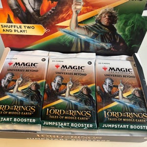 Magic The Gathering UNIVERSES BEYOND Lord of the Rings Collector Jumpstart-boosterpakket