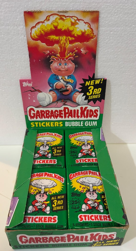 Vintage 1986 Garbage Pail Kids Series 3 Sealed One Wax Pack