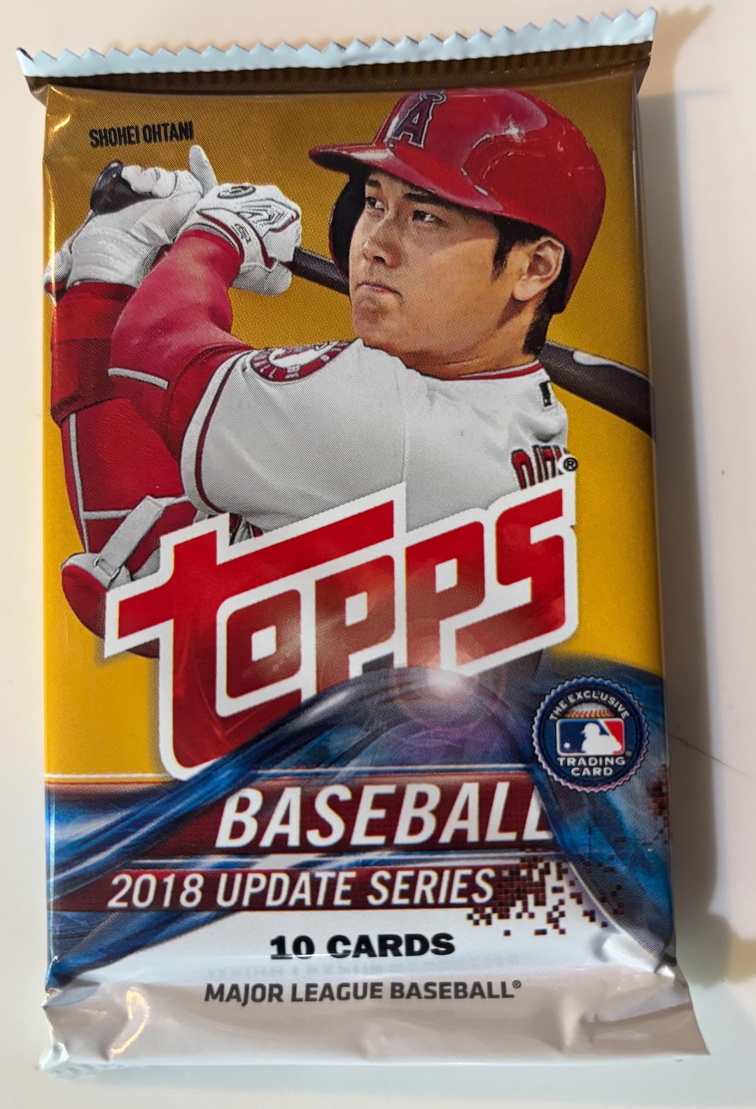 【新品未開封&ケース付】Topps 2018 Update Series1パック 2018 Topps Update Series Baseball - 1 Fresh Pack From Factory