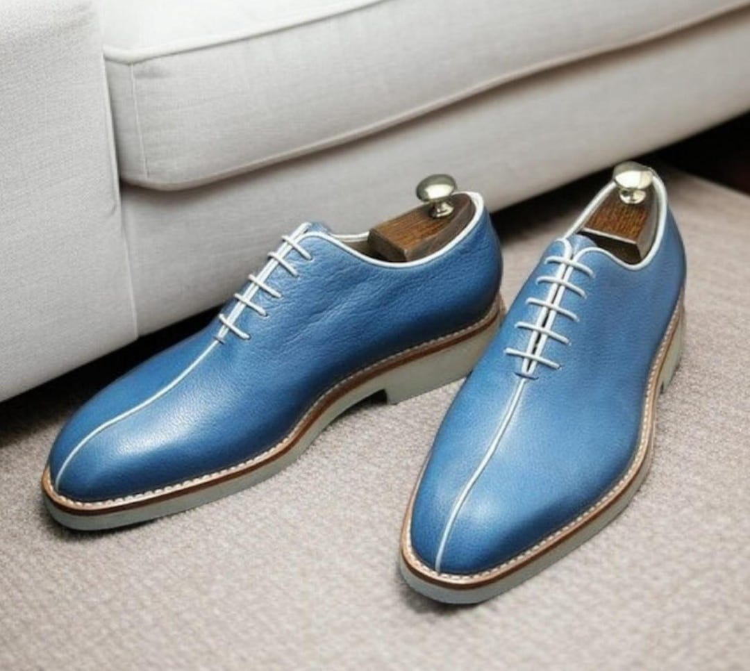 Tendenze della moda Scarpe da uomo in stile Derby Oxford in vera - Main Image