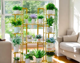 Handcrafted, Wooden Plant stand, Flowers stand for Living Room| limited time sale with free delivery.
