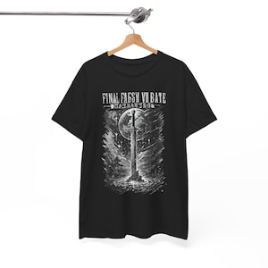 Level Up Your Style with this Final Fantasy 7 Video Game Tee | Unisex Gamer Top&quot;, Gamer Gift, Cloud Strife Shirt, Retro Gaming Top