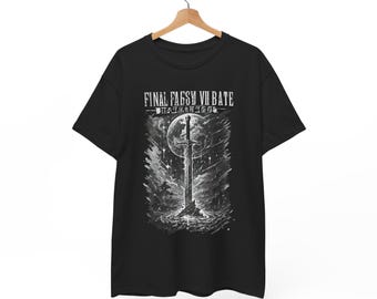 Final Fantasy 7 T-Shirt: Unisex Cloud Strife Gamer Oberteil