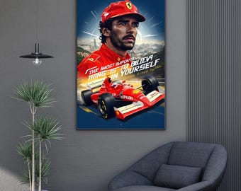 Ayrton Senna F1 Art Print: McLaren MP4/4 Illustration (Digital Download)