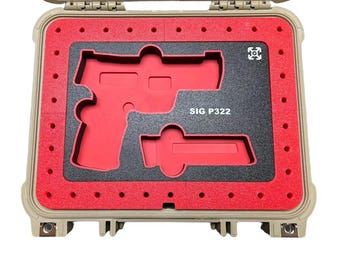 3D Printed Sig Sauer P322 Organizer and Ammo Display Tray For Apache 2800 Case