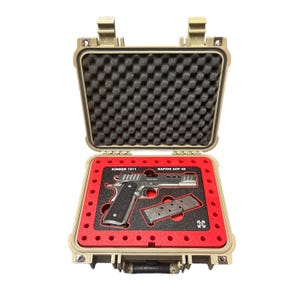 3D Printed Kimber 1911 Rapide Organizer and Ammo Display Tray For Apache 2800 Case