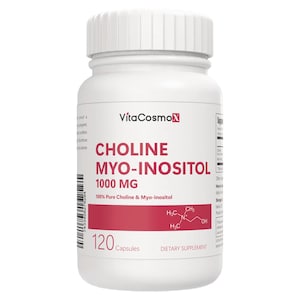 VitaCosmoX Choline Supplements | GMO-Free, Gluten-Free & Vegan