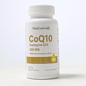 VitaCosmoX   coq10 front side - 120 capsules (real image)