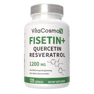 Fisetin Quercetin Resveratrol Capsules: Vegan Antioxidant Supplement immagine 1