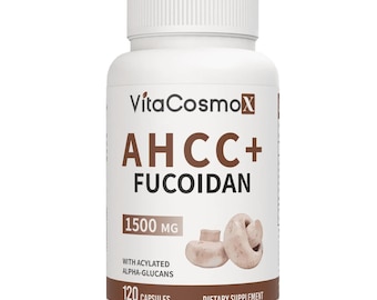 VitaCosmoX Fucoidan Supplements 120 Capsules