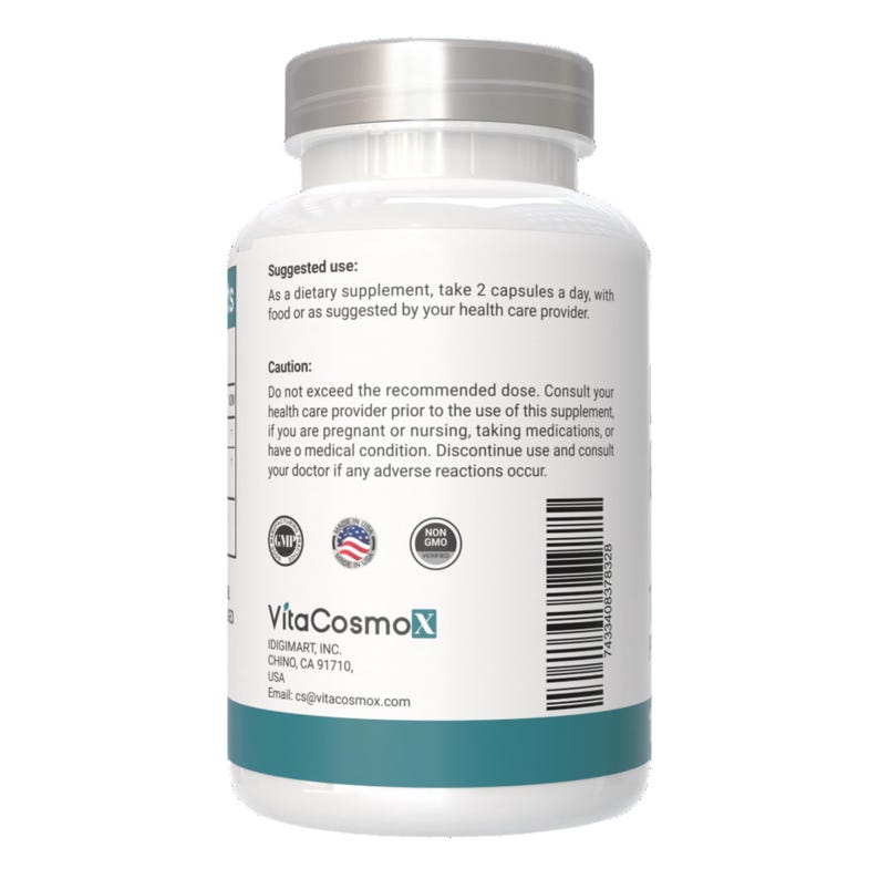 VitaCosmoX Liposomal Glutathione Supplements - 120 Capsules, Vegan & GMO-Free 画像 6